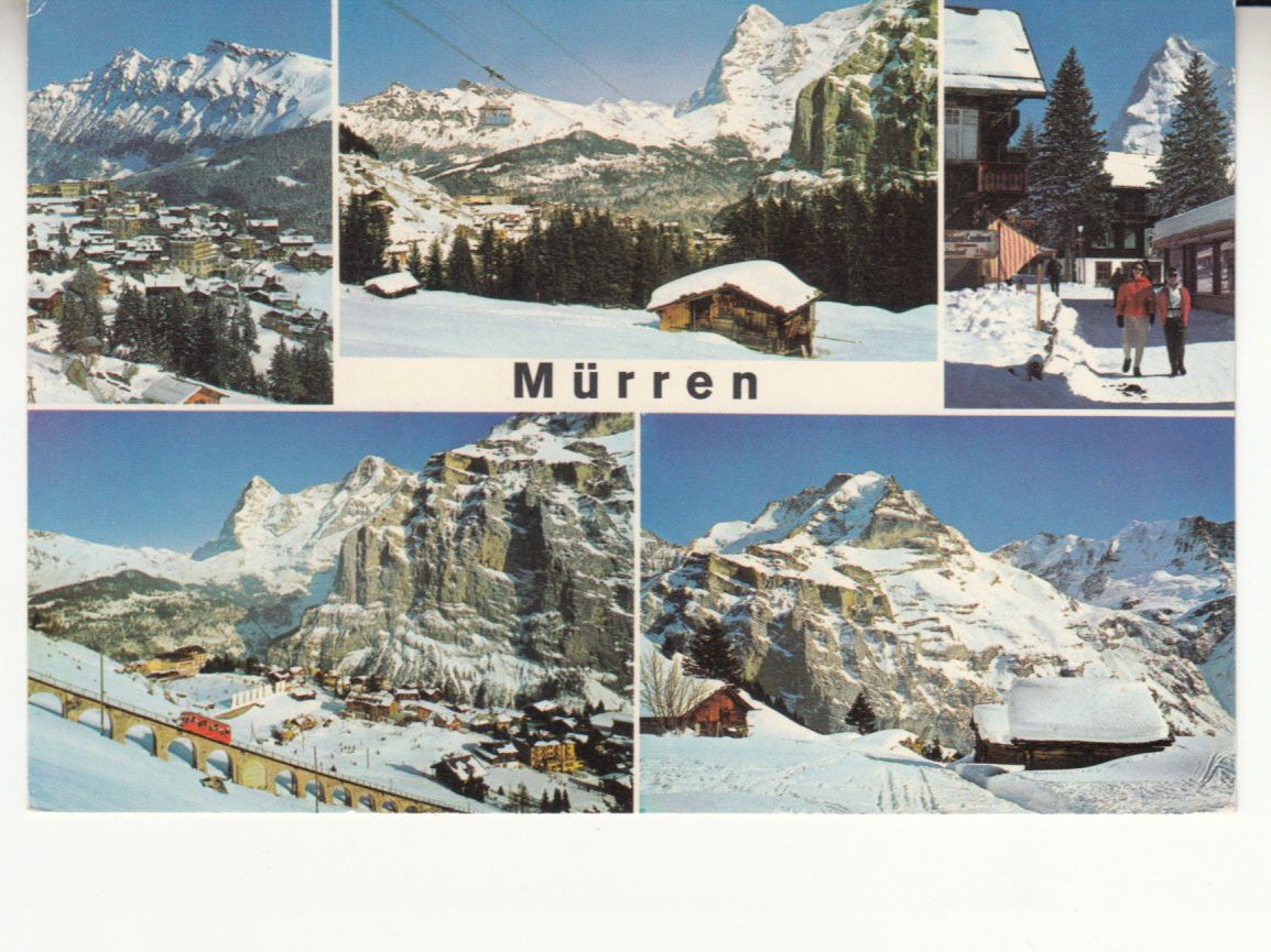 Ansichtskarten: Mürren 1967 – Gebraucht aus Bürglen TG von StampGraf