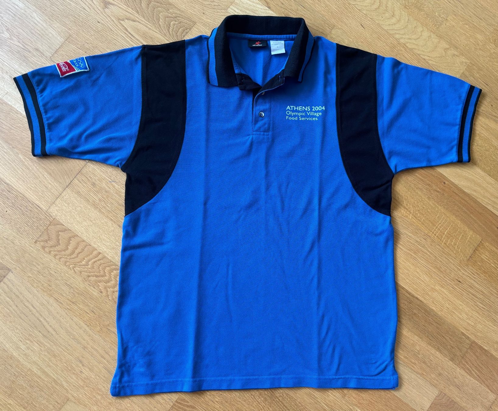 Magliette Polo: Original Poloshirt Olympiade Athen 2004 – Usato da Zürich venduto da Tzhkely24 7