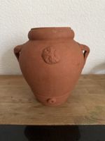 Tonvase mit zwei Henkeln Terrakotta guter Zustand