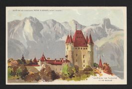 Carte Postale Peter & Kohler : CHÃTEAU DE THOUNE (1910s)