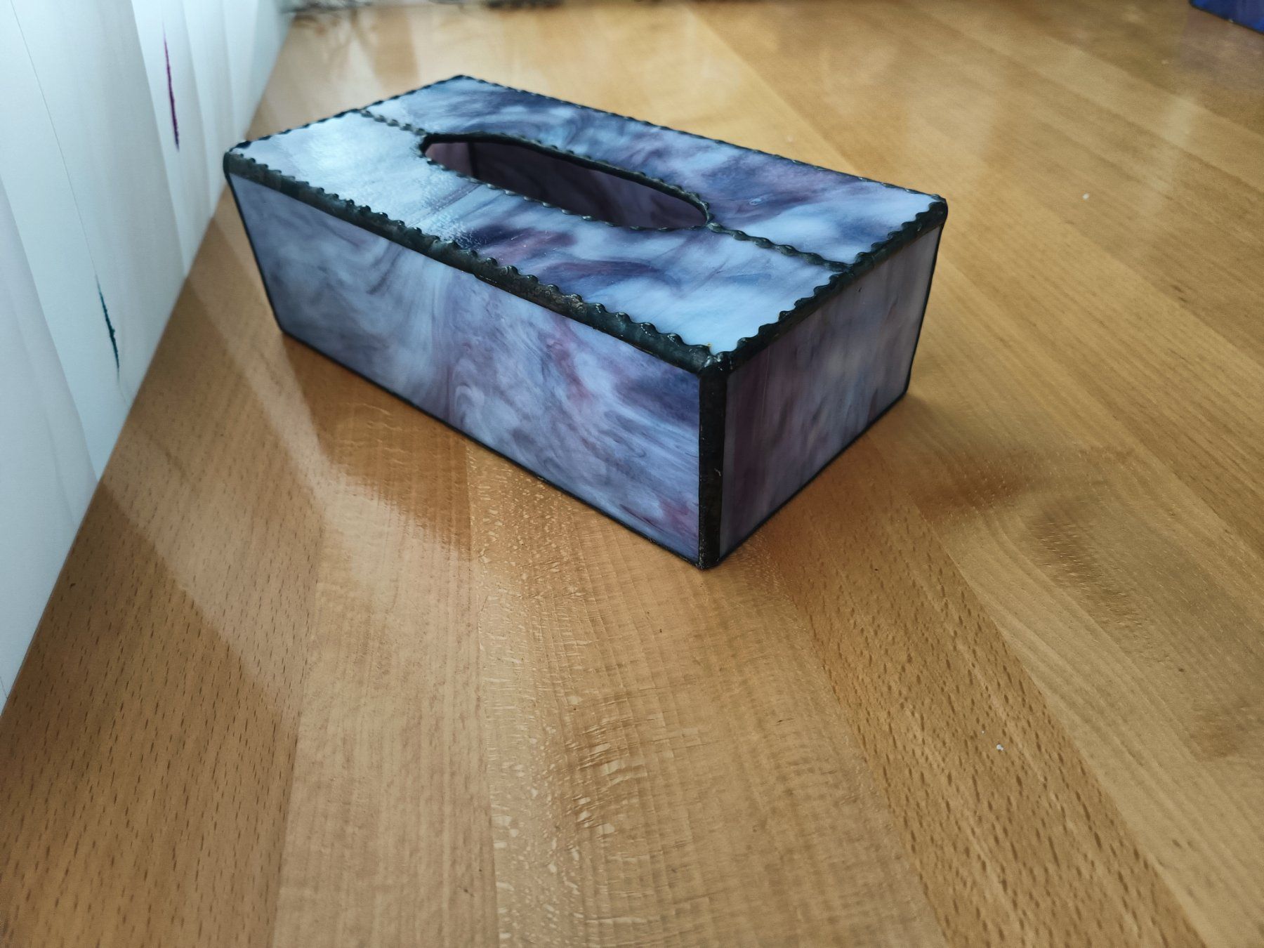 Altro in Decorazioni & Accessori: Vintage Tiffany-Glas-Taschentuchbox – Usato da Birr venduto da sen_sy55 5