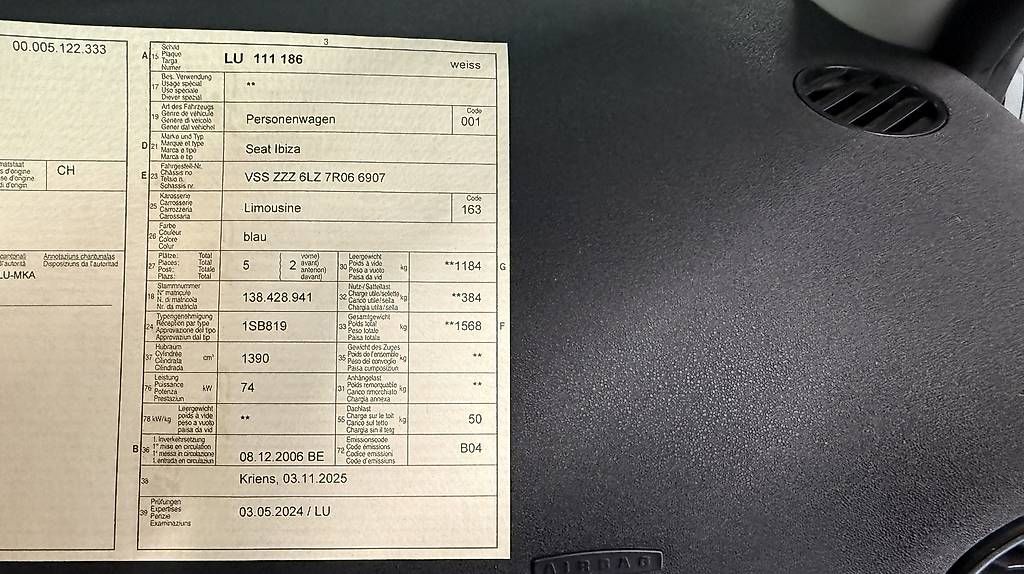 Seat Automobili: Seat Ibiza 1.4i – Usato da Sursee venduto da Pascal_Unt 4