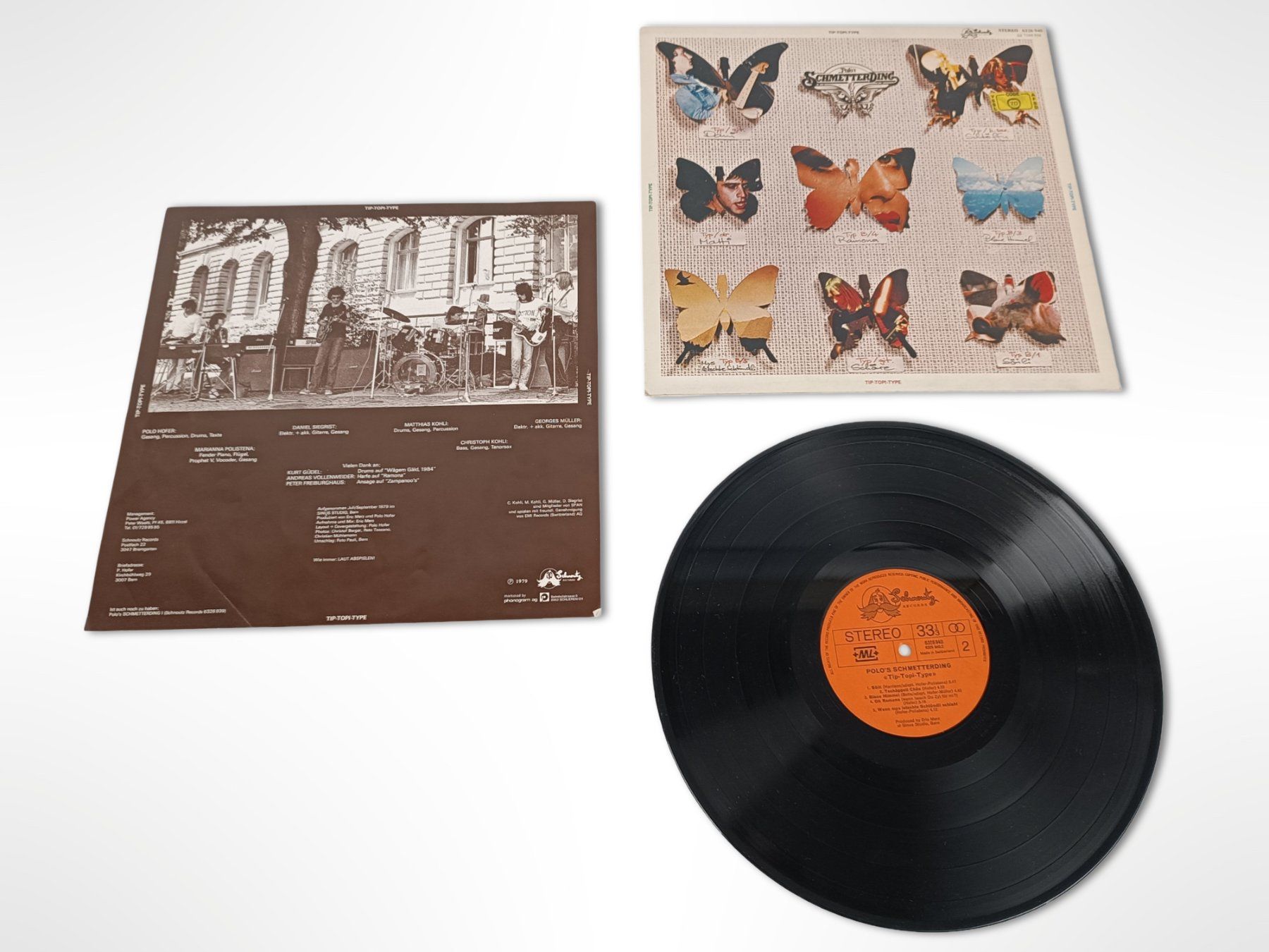 Vinyles: Vinyl Polos Schmetterding - Tipi-Topi-Type – D'occasion à Suhr par Restwert_Suhr 3