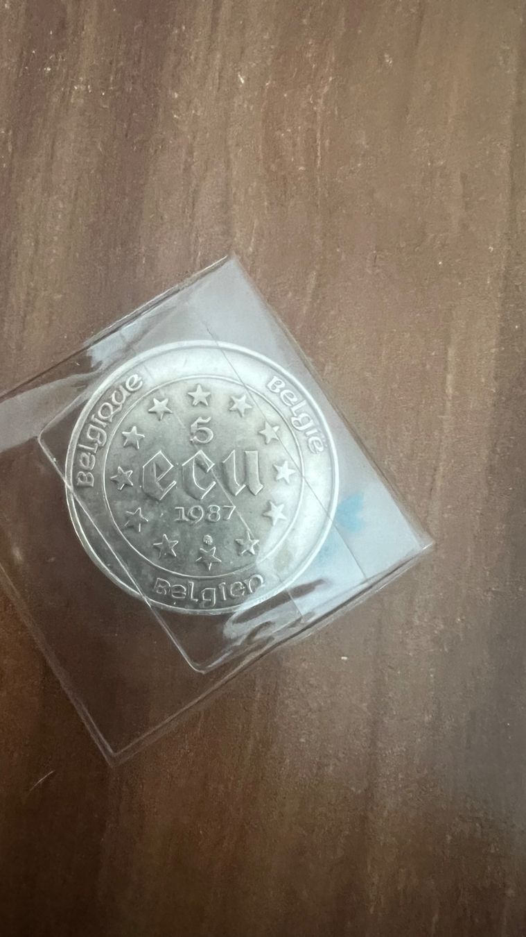 Tutti le monete: Pièce de 5 ÉCU en Argent – Usato da Meyrin venduto da 24Heures 1
