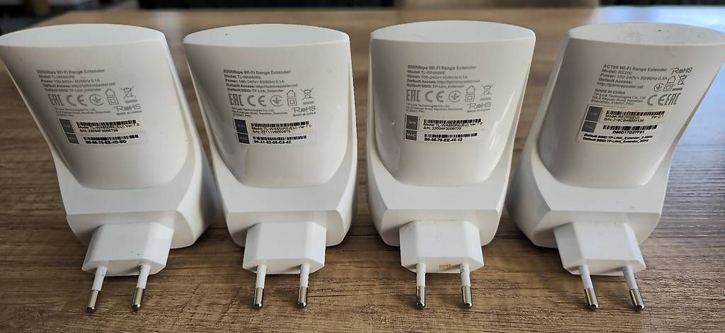 WiFi: Pack de 4 répéteurs Wi-Fi TP-Link – Usato da Genève venduto da Kali_Linux 2