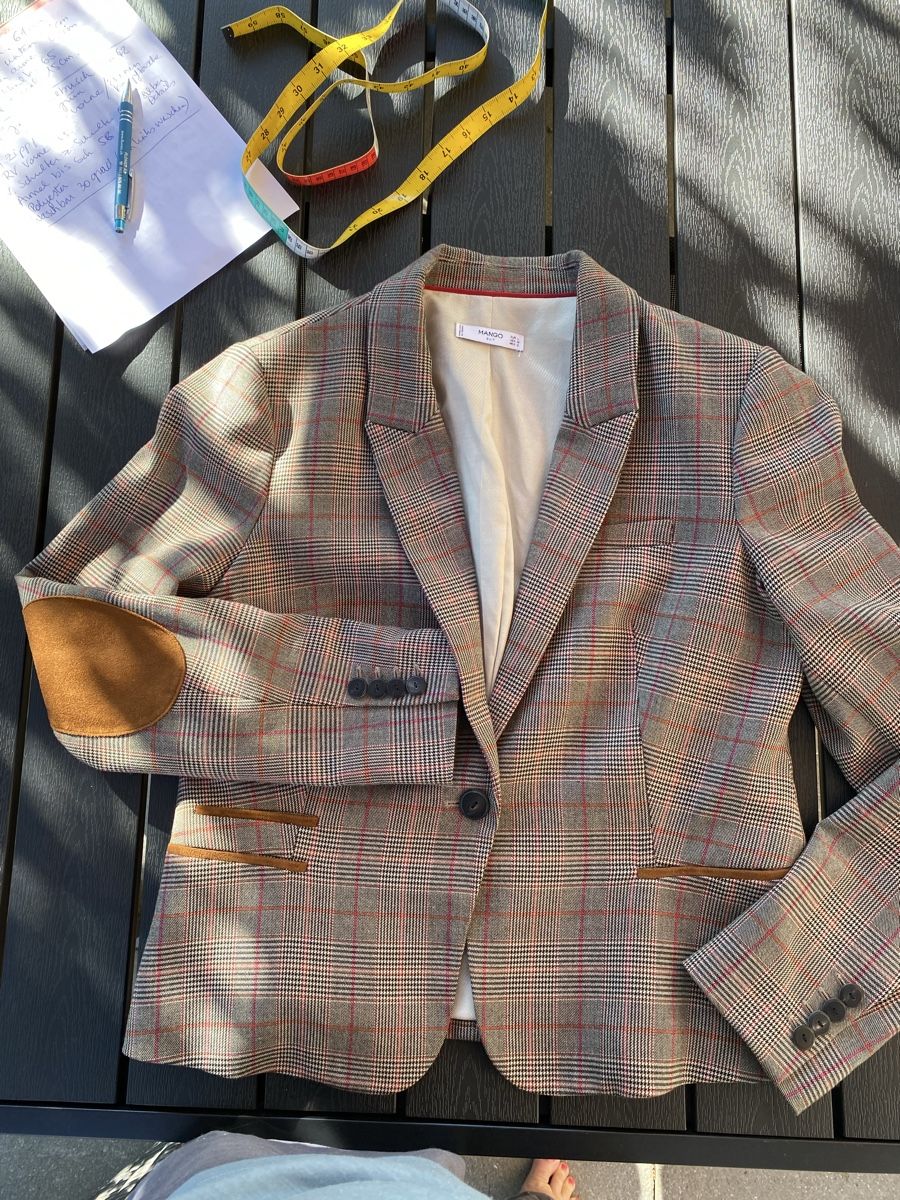 Mango Giacche: Damenblaser kariert Mango Gr. L – Nuovo (secondo la descrizione) da Elgg venduto da aca_gg8x