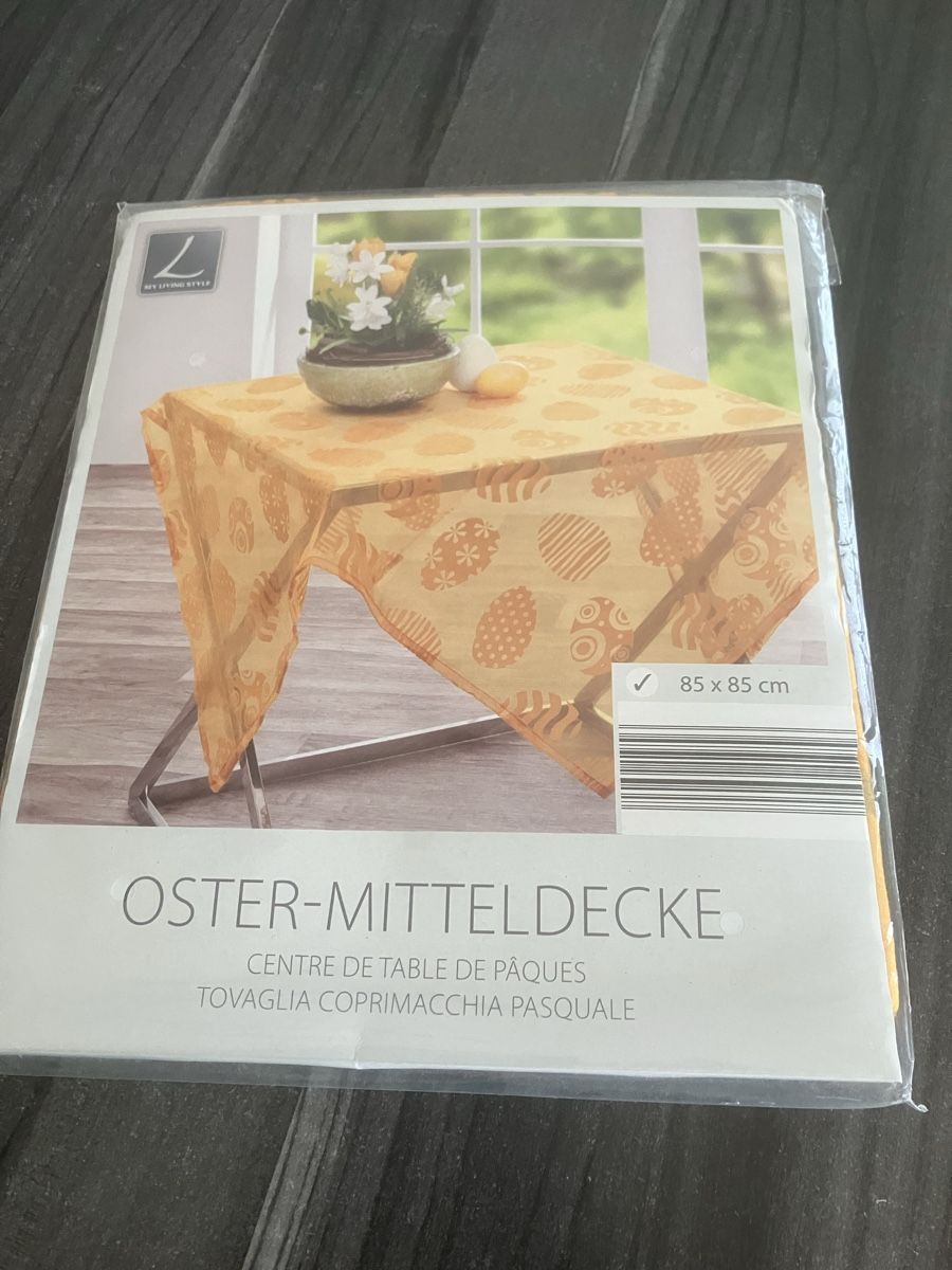 Sonstige Tischwäsche: Mitteldecke Ostern (Tischläufer) – Neu (gemäss Beschreibung) aus Unterkulm von Lotusblume81