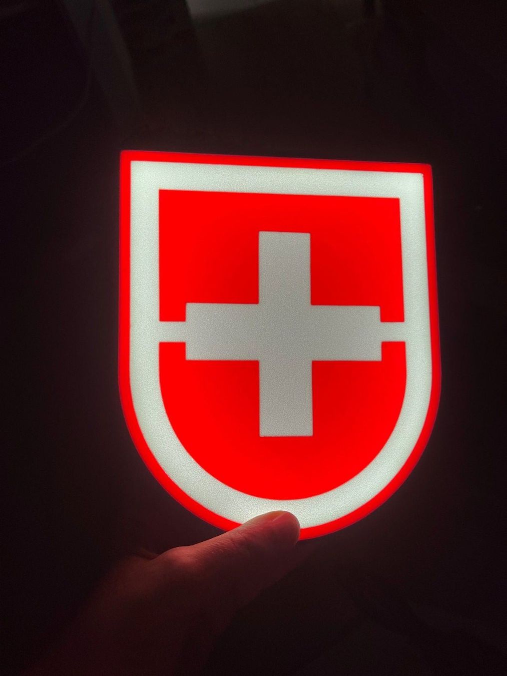 Lampade: Lampe lightbox Victorinox logo 1960 E – Nuovo (secondo la descrizione) da Noville venduto da Berlusconi55 1