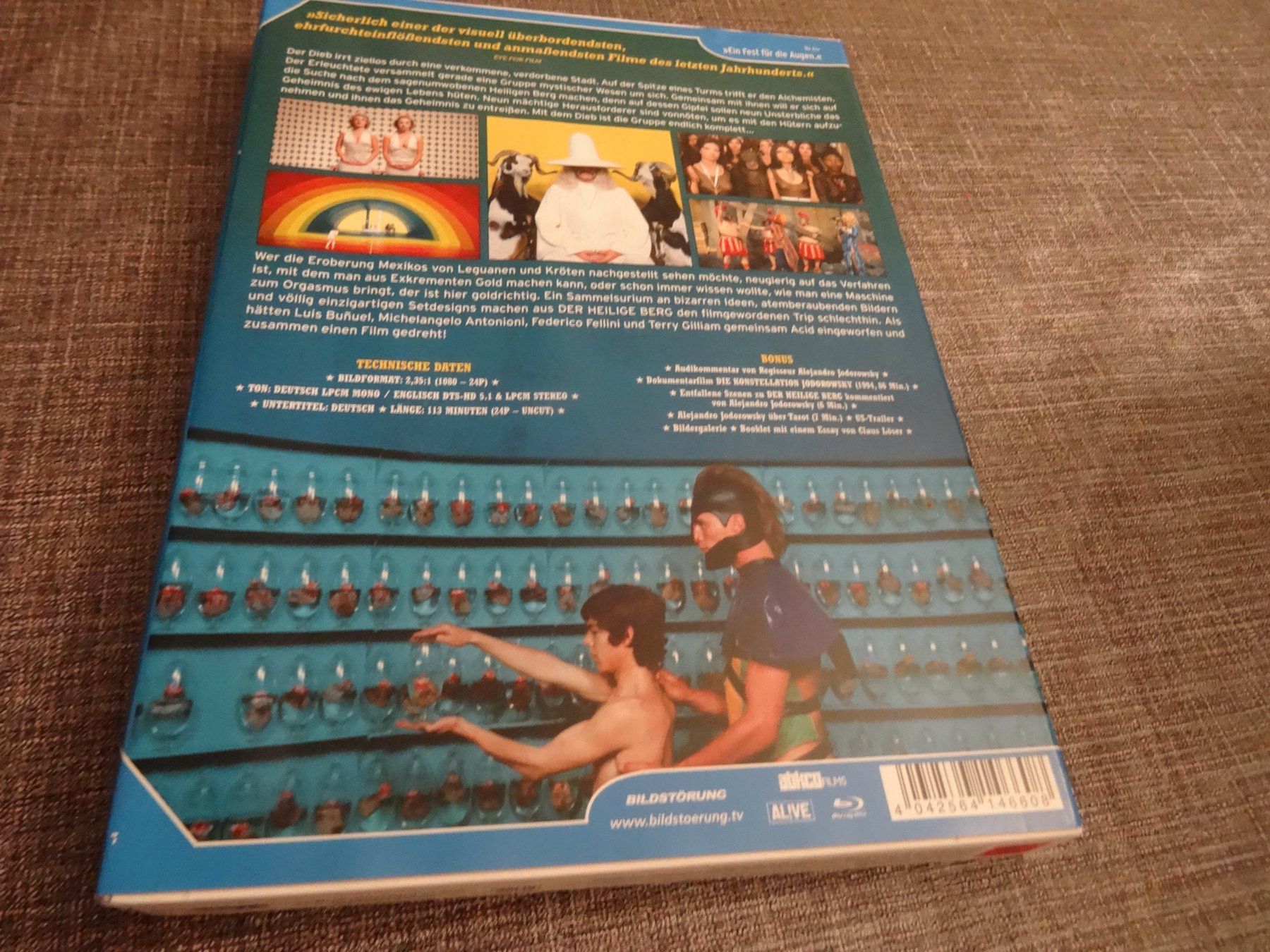 Alle DVDs: Der heilige Berg Blu-ray Alejandro Jodorowsky – Gebraucht aus Olten von Disc-Verkauf 1