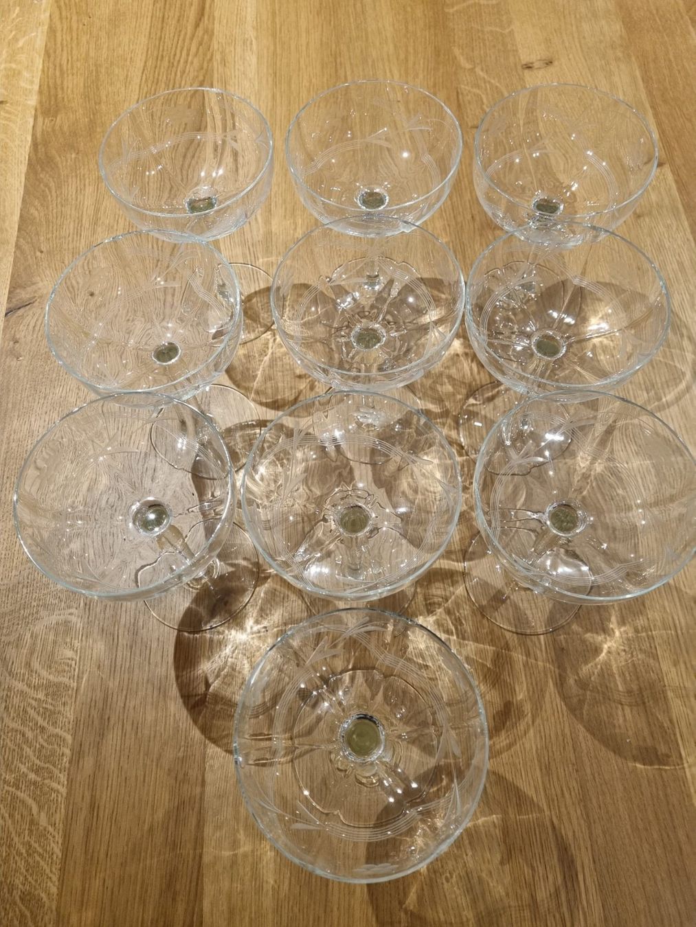 Bicchieri: coupe à champagne, cristal – Usato da Cheyres venduto da maca2009 2