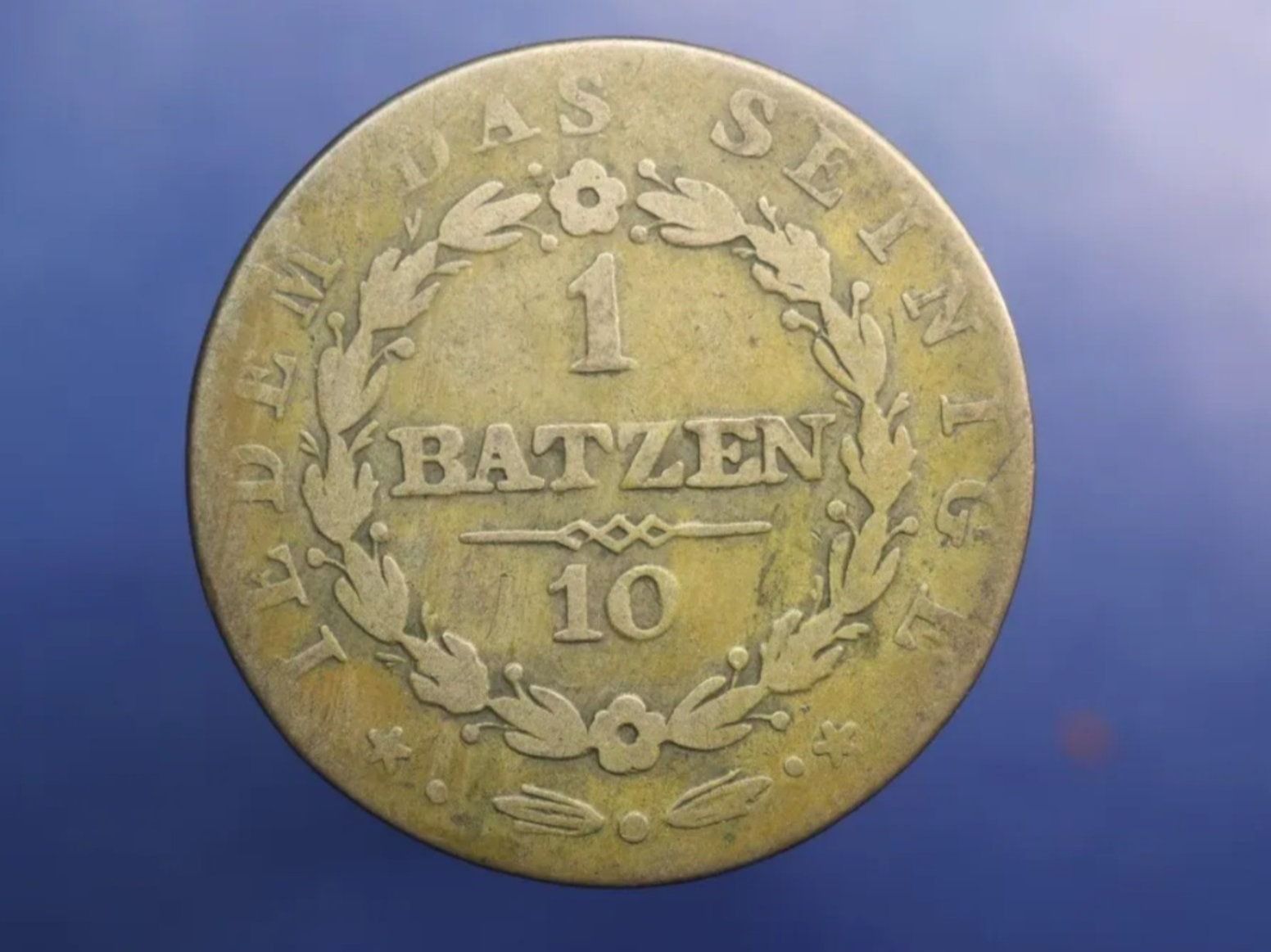 Tutti le monete: Appenzell: 1 Batzen 1816 – Usato da Pfungen venduto da Aguti77 1