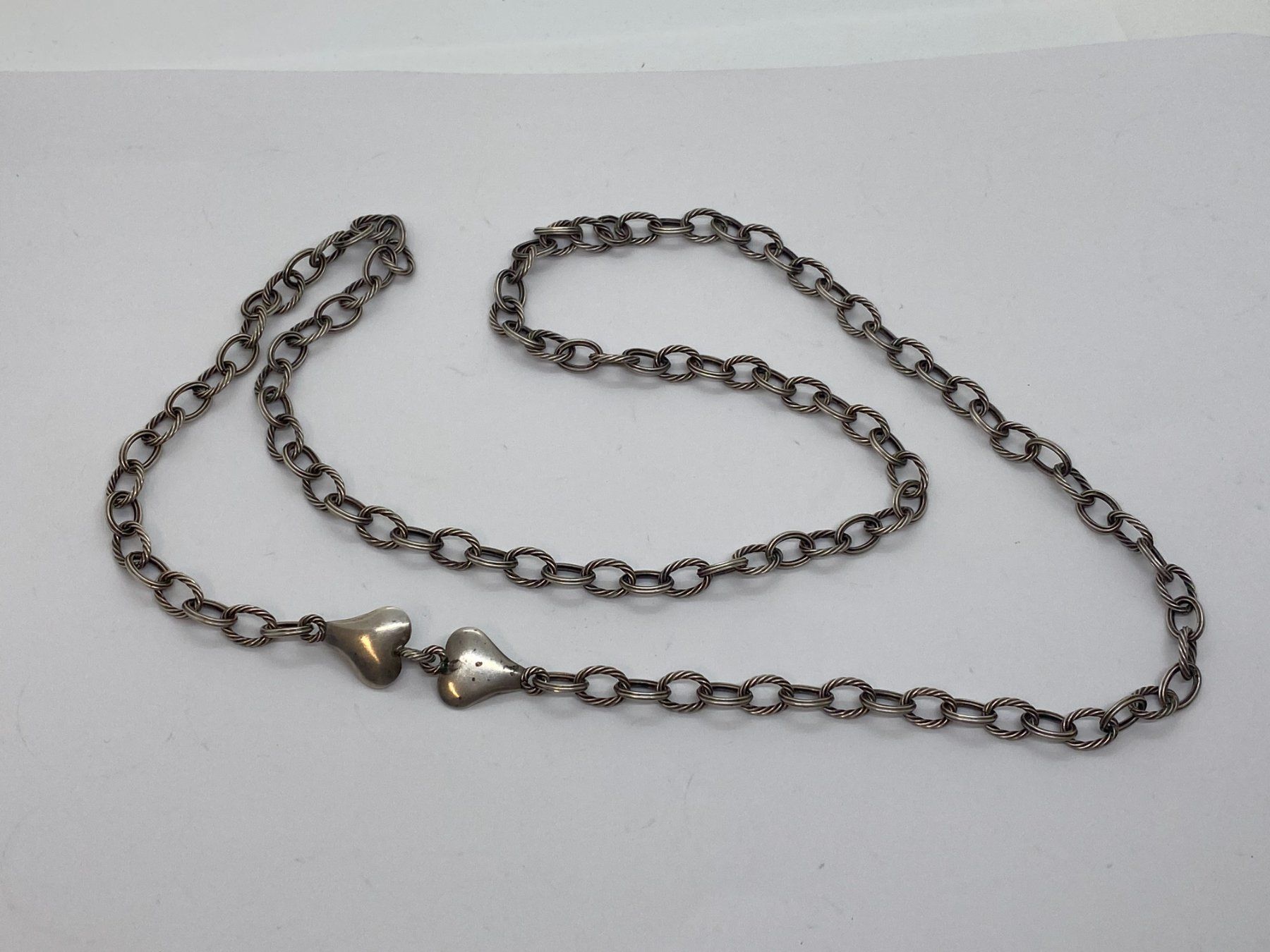 Ketten: BARETTE-Kette 96cm Silber 65gr. /i429 – Gebraucht aus Bern von JMsoehne1987 5