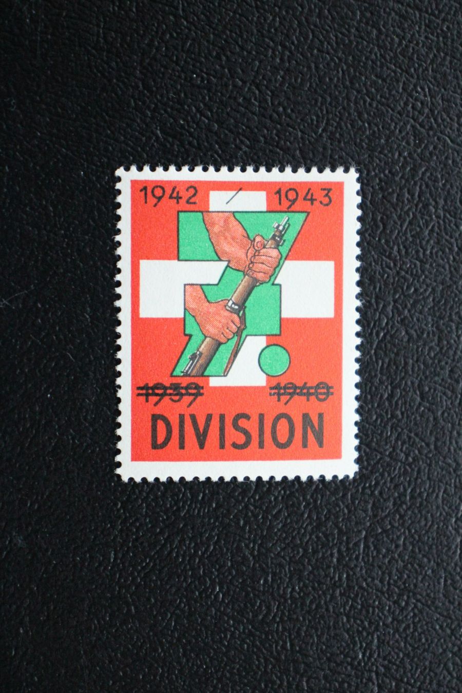 Tutti i francobolli: 7. DIVISION 1942 / 1943  /// 1939 - 1940 durchgestrichen – Usato da Wiedlisbach venduto da Hrudolfo