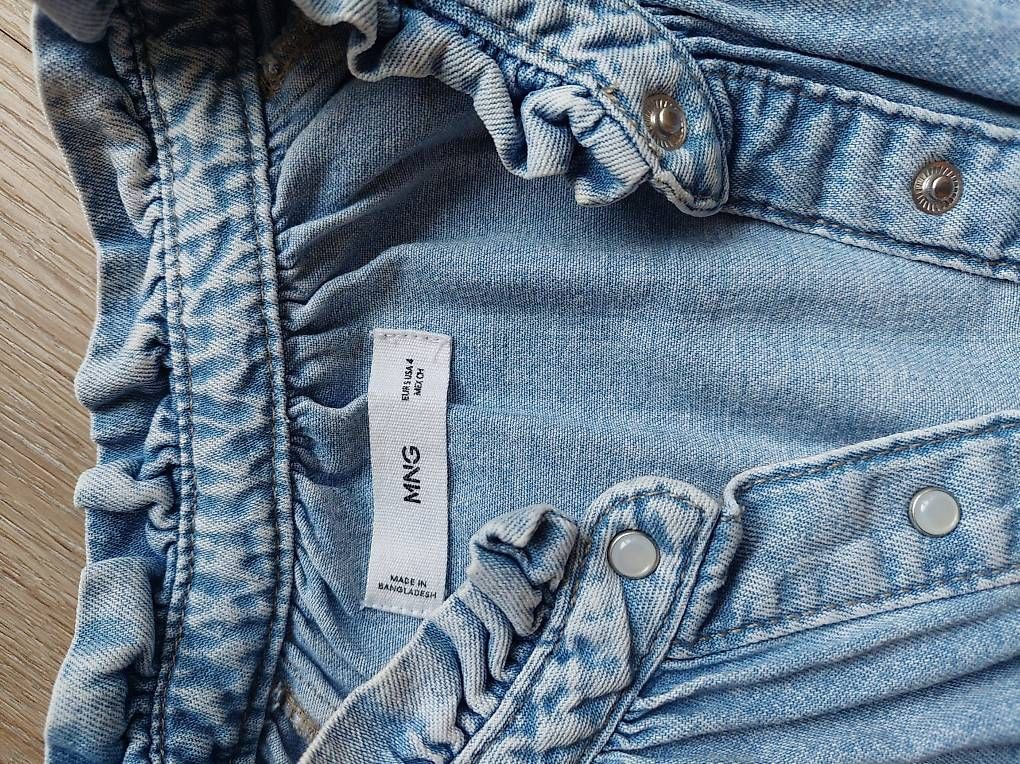 Mango Blusen: Wie NEU! Mango Bluse Denim 36 S – Gebraucht aus Zürich von Julia0123 1