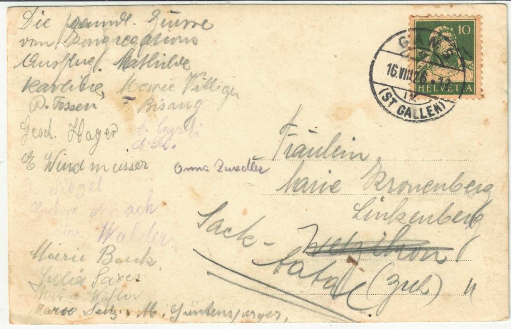 Cartoline postali: St. Antonius-Haus Feldkirch – Usato da Ettingen venduto da Kartenplanet 1