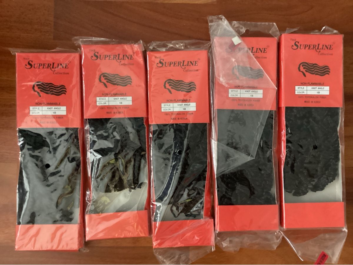 Accessori per capelli: 17 Packung Kunsthaare – Nuovo (secondo la descrizione) da Rudolfstetten venduto da Gwyneth2 1