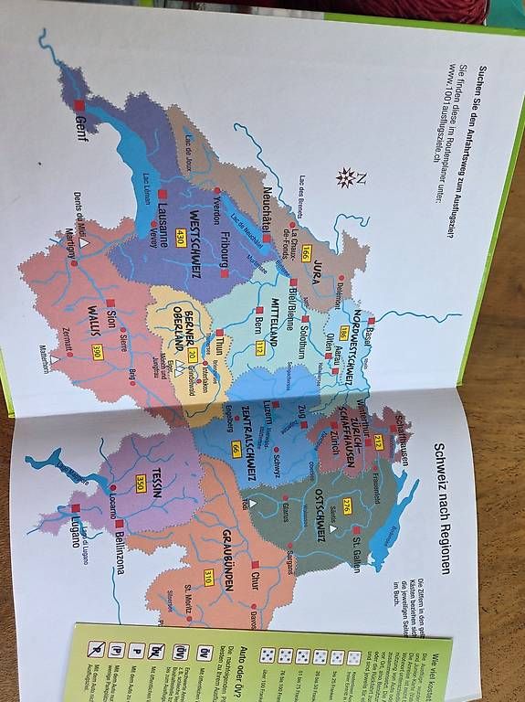 Libri: 1001 Ausflugsziele  – Usato da Rotkreuz venduto da MASI17 1