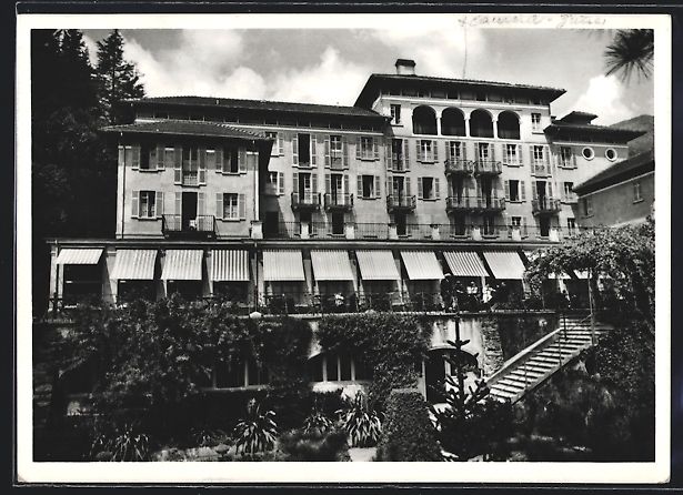 Ansichtskarten: Brissago /Lago Maggiore, Kurhaus Brensci – Gebraucht aus Berlin von bartko-reher