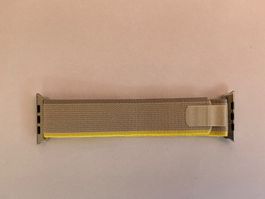 Weiss/Grau Trail Loop Armband für Apple Watch Ultra 49mm