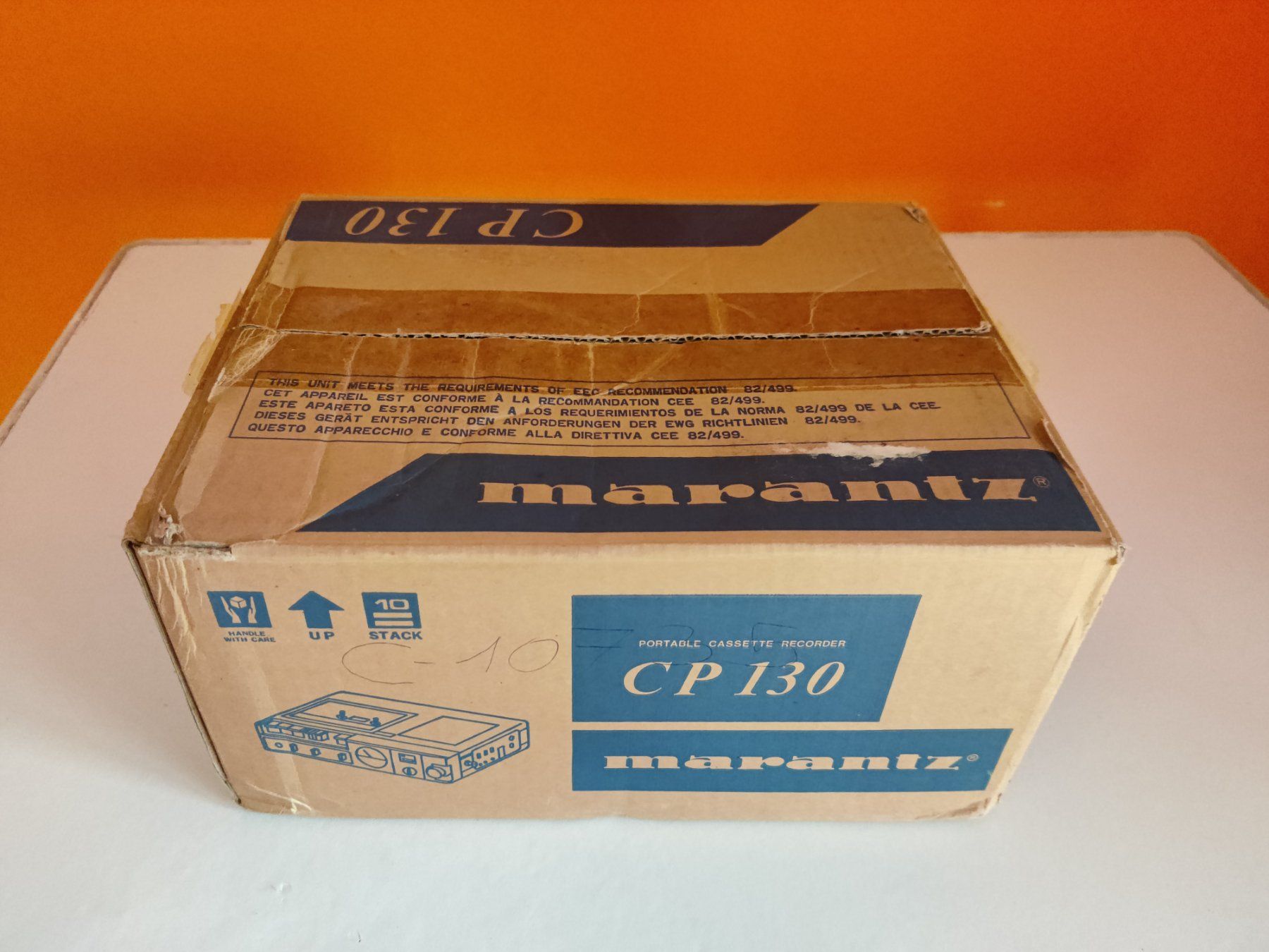 Marantz Registratori: Marantz CP130 Portable Cassette Recorder Originalverpackung – Usato da Viganello venduto da lau_ln69 1