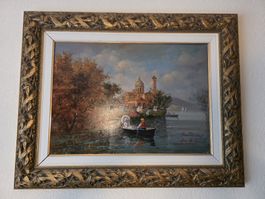 Gemälde Paris 97.5 x 77.5 cm 
