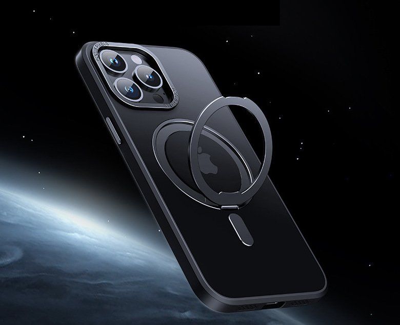 Cover & Protezioni schermo: iPhone 15 Plus - Coque Magnétique support magsafe rotatif – Nuovo e nell'imballaggio originale da Morges venduto da DigiAC 8