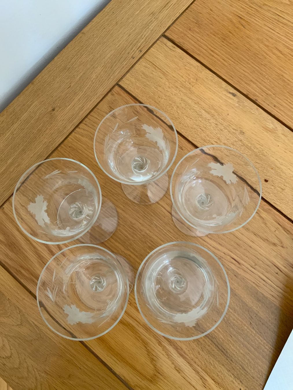 Bicchieri: 5 edle Weingläser mit Gravur - perfektes Herbst-Set! – Usato da Neuheim venduto da GotoKim 2