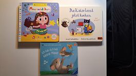 3 Kinderbücher (18 Monate - 3 Jahre) Klappen-, Pappbilder