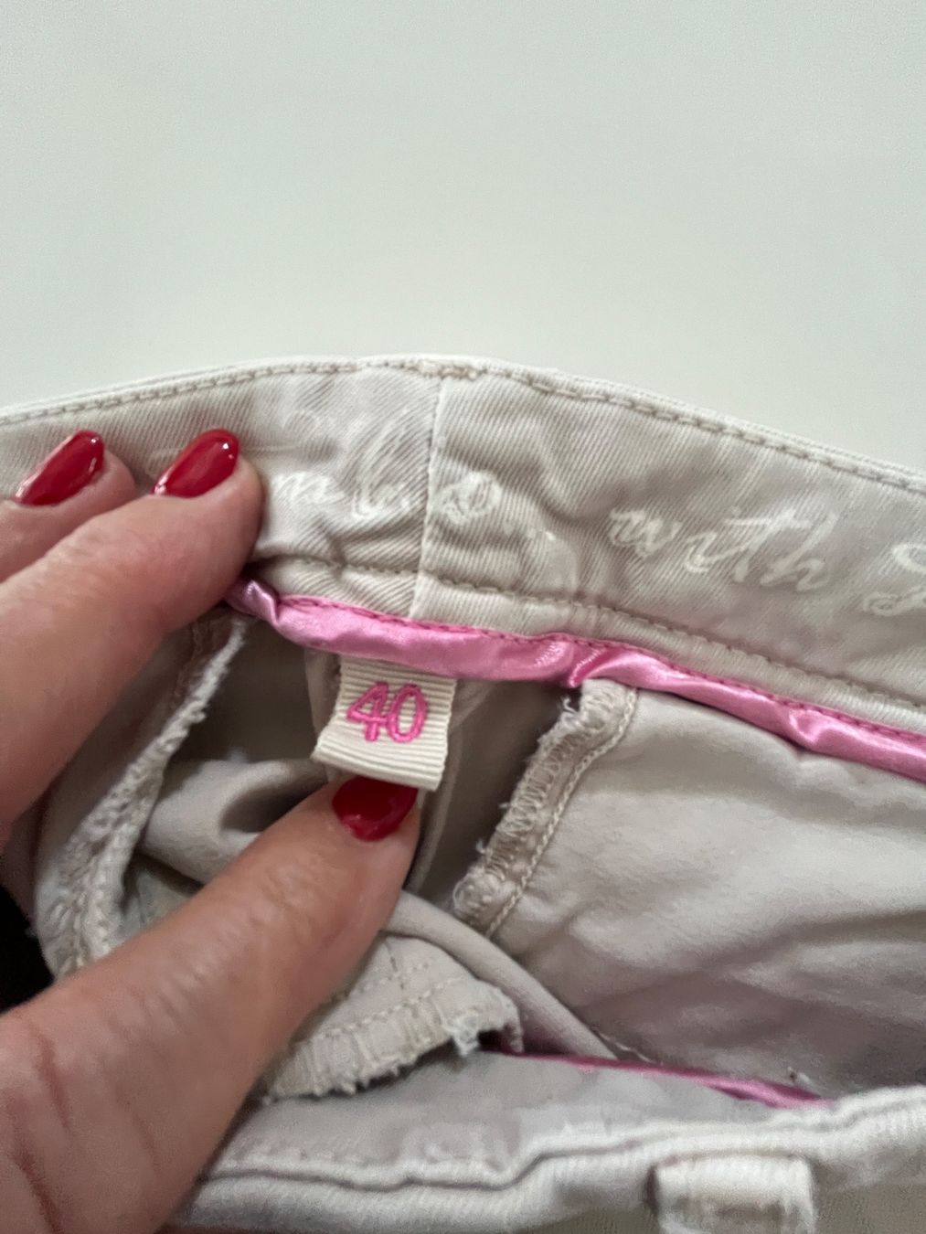 Cambio Jeans: Damen-Jeans von CAMBIO, Gr. 40, beige – Nuovo (secondo la descrizione) da Burgdorf venduto da wiwy51 4