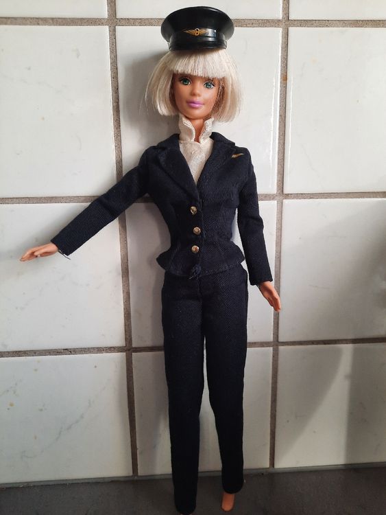 BARBIE PILOTE D'AVION 1999 - BOITE NEUVE