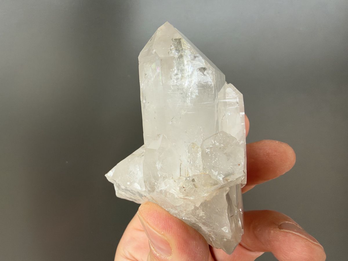 Mineralien & Heilsteine: Bergkristall Piz Beverin – Gebraucht aus Oberuzwil von Crystall0 5