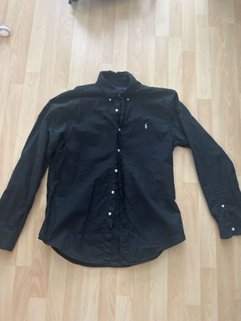 Herren Hemd Ralph Lauren Slim Fit L schwarz