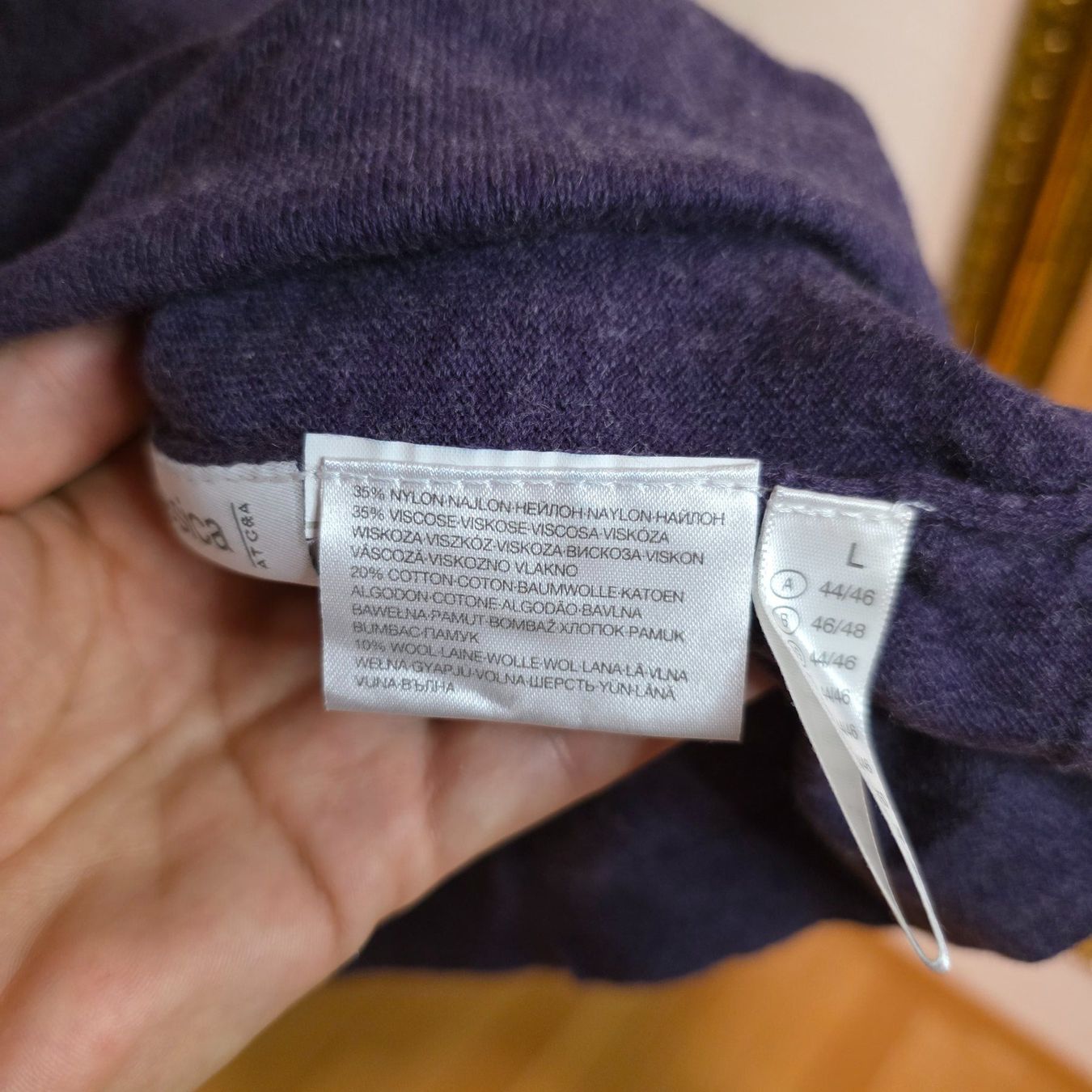C&A Vestiti: Winterkleid Lila C&A Größe L – Usato da Wald ZH venduto da CapLux 9