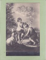 Deutschland Kitsch Kinder Schaf Engel 1921