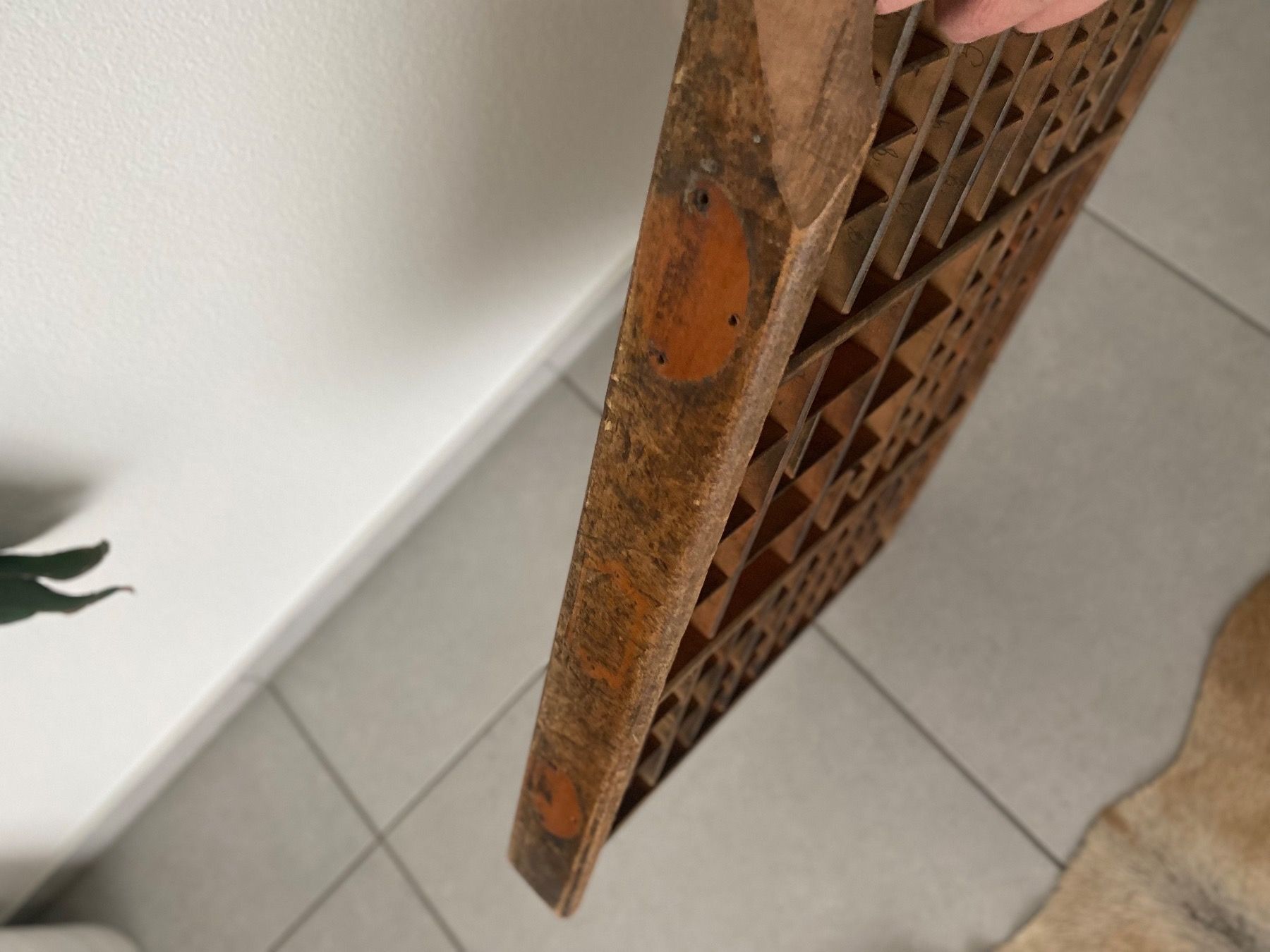Scaffali: Vintage Letter Press Printer Tray – Usato da Safenwil venduto da rgs_tg62 3