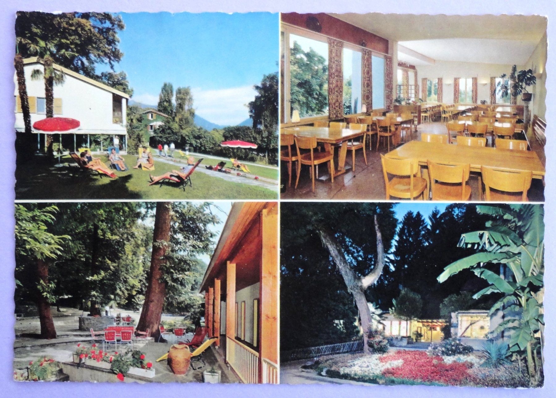 Cartoline postali: Jungendferienheim Lugano-Crocifisso – Usato da Fétigny venduto da Billy2miny