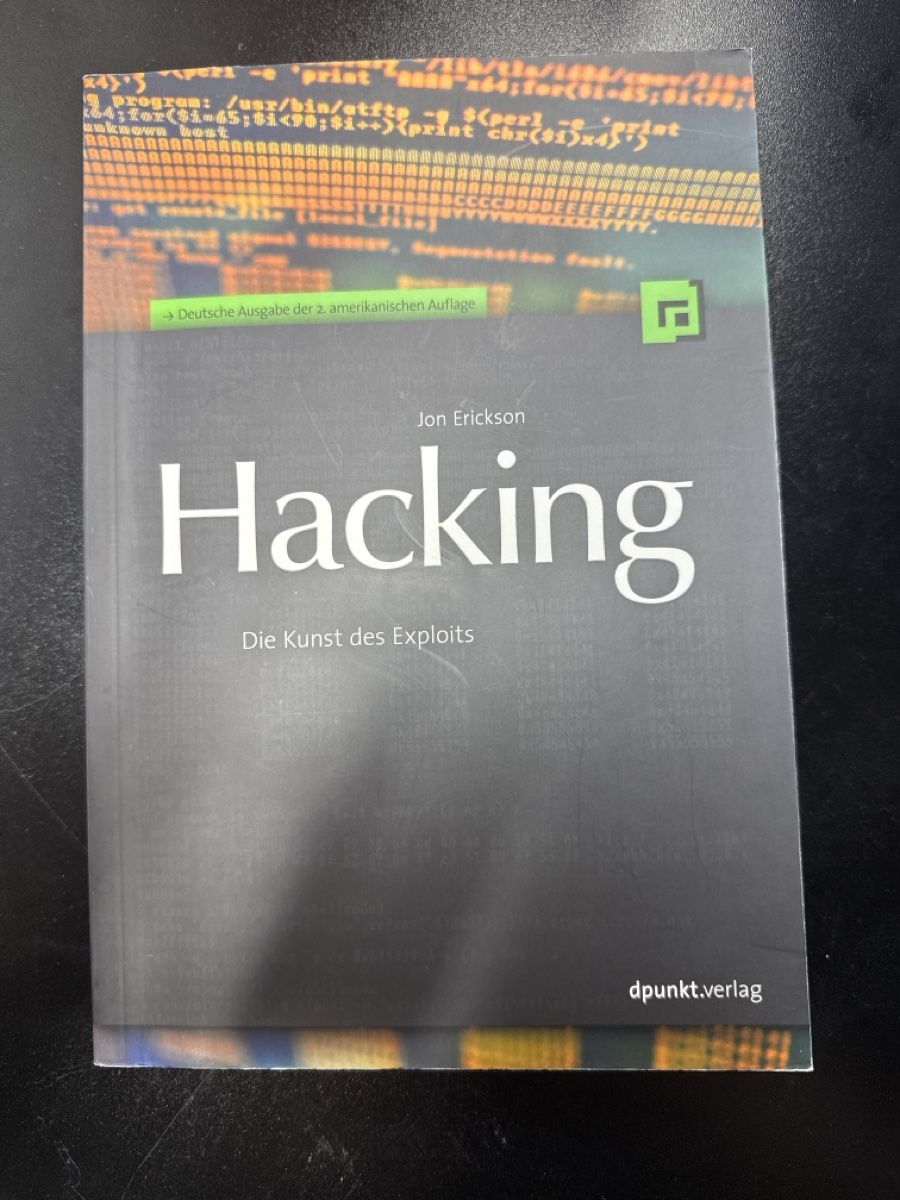 Livres: Hacking Jon Erickson Book German Edition New – D'occasion à Bern par cbrz4773