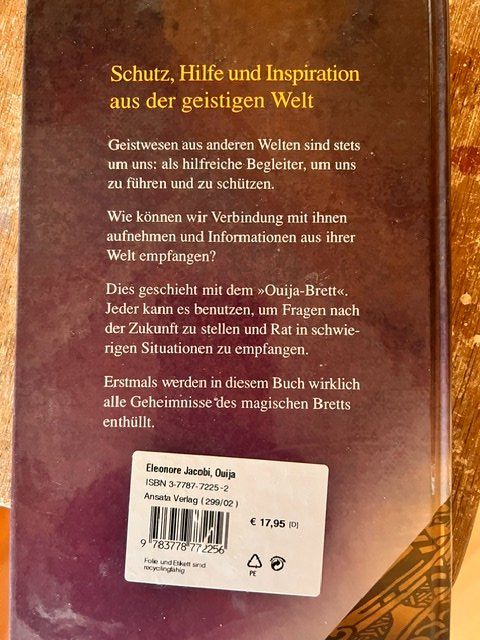 Spiele: Orakel-Board / Ouija-Board & Planchette inkl. Buch – Gebraucht aus Walzenhausen von Jana013 5