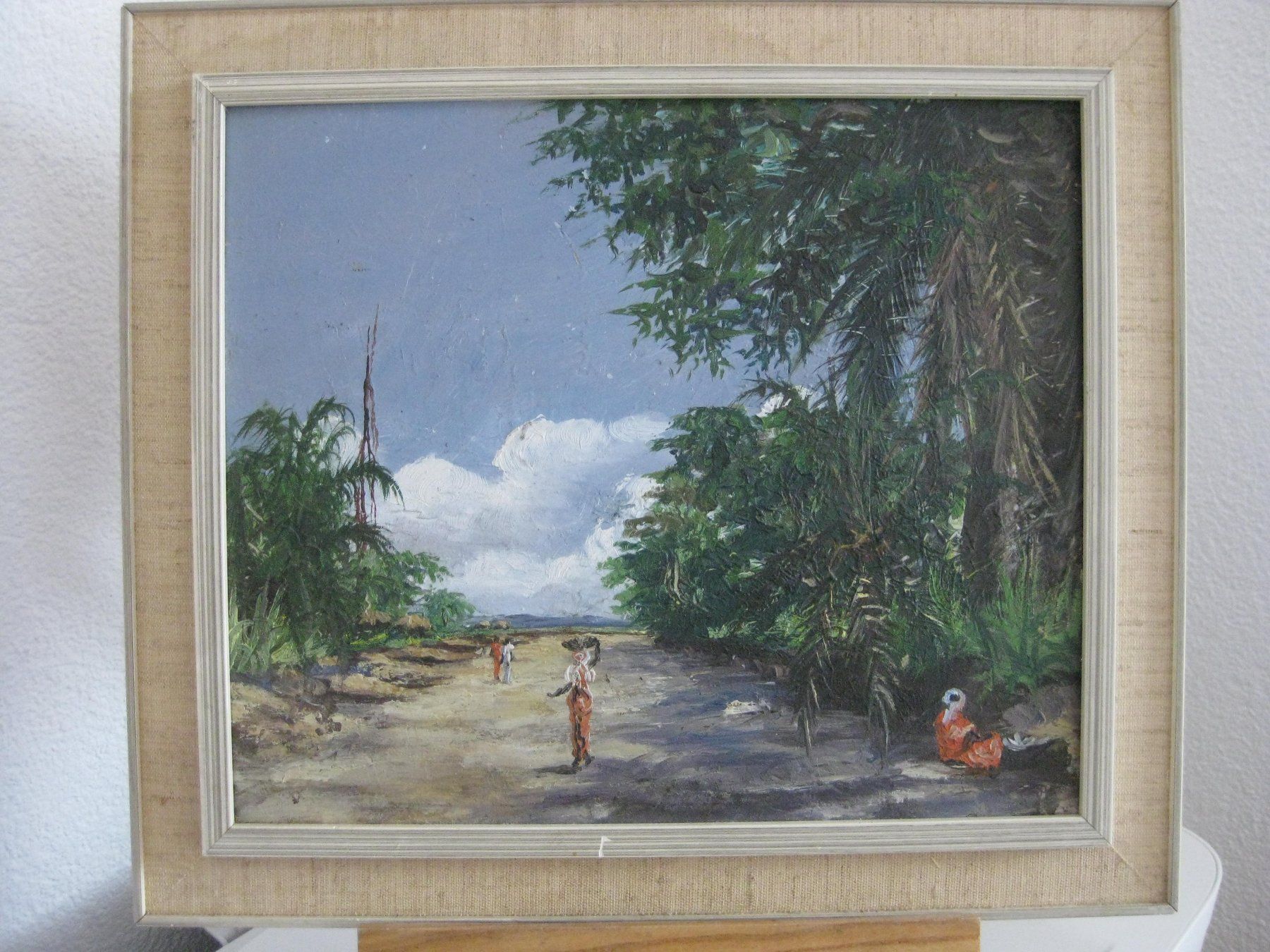 Dipinti: Oelbild "Route de St.Ville" 1956 – Usato da Subingen venduto da K7passt_immer