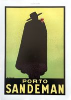 Sandeman Porto - Alte Werbung / Ancienne publicité 1932