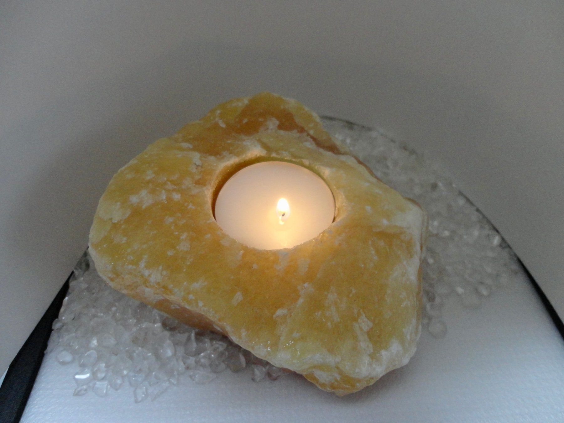 Pietre preziose: Windlicht - Orangen-Calcit – Nuovo (secondo la descrizione) da Biberist venduto da tl-schmuck