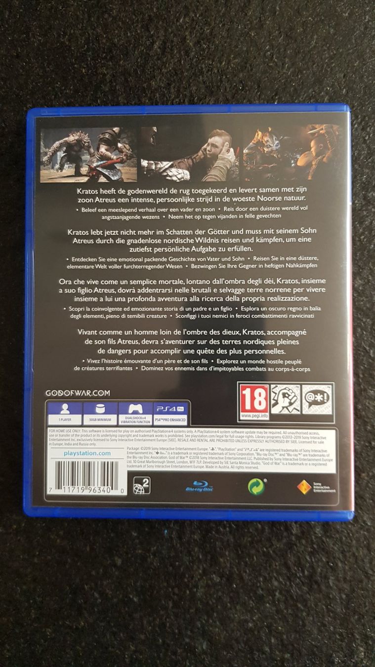 Jeu Ash Of Gods PS4 Version PAL FR - Très Bon état, Complet, Boîte Et Instructions