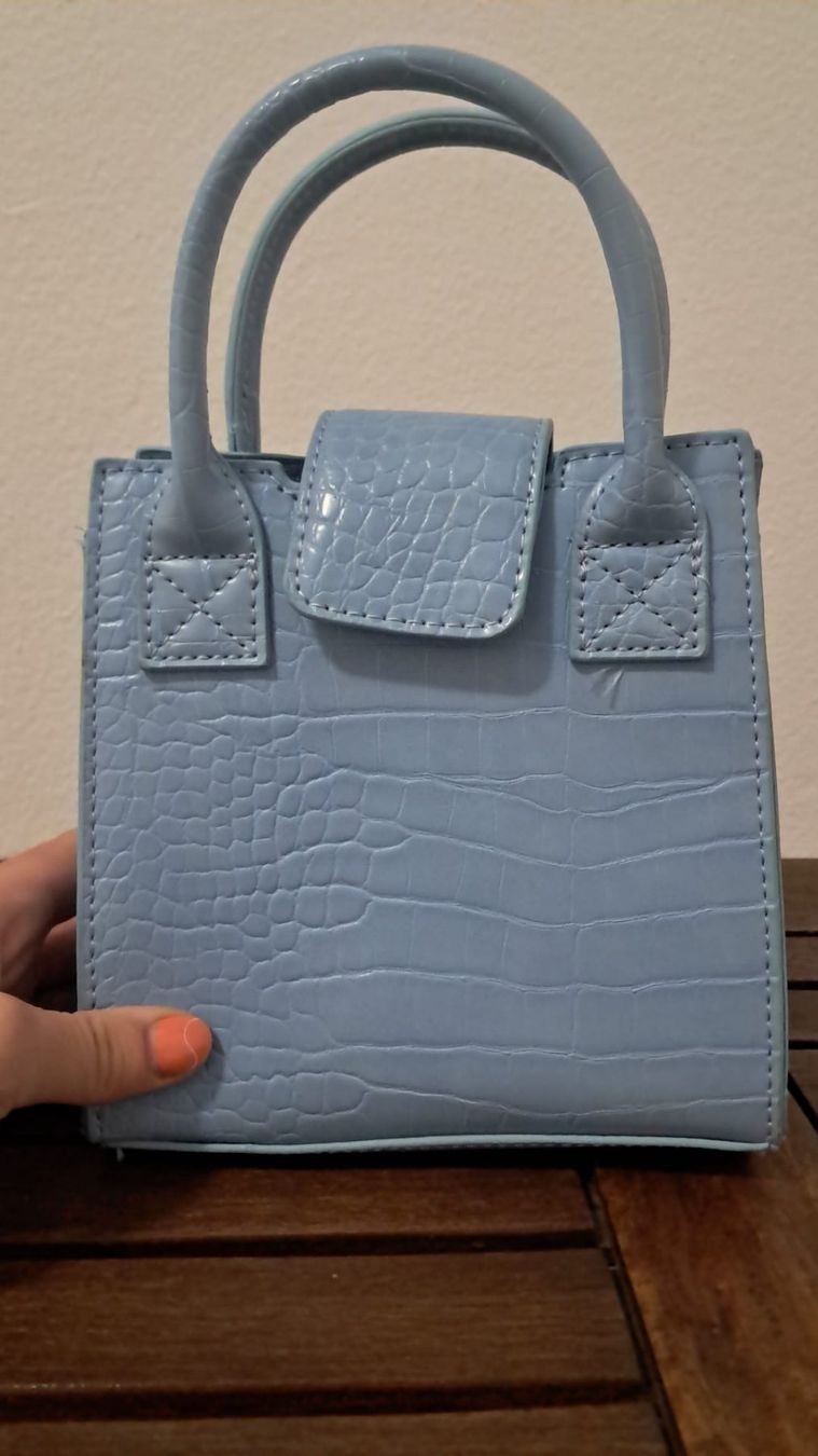 Borse da donna: Bag - Vegan leather - Turquoise – Usato da Fribourg venduto da balzabalza