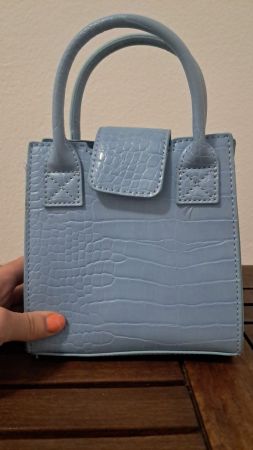 Bag - Vegan leather - Turquoise