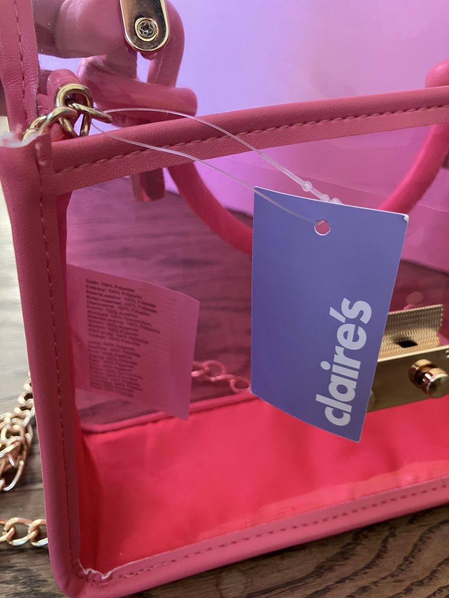 Borse da donna: Sac à main rose transparent – Nuovo (secondo la descrizione) da Sion venduto da edelweissse 3