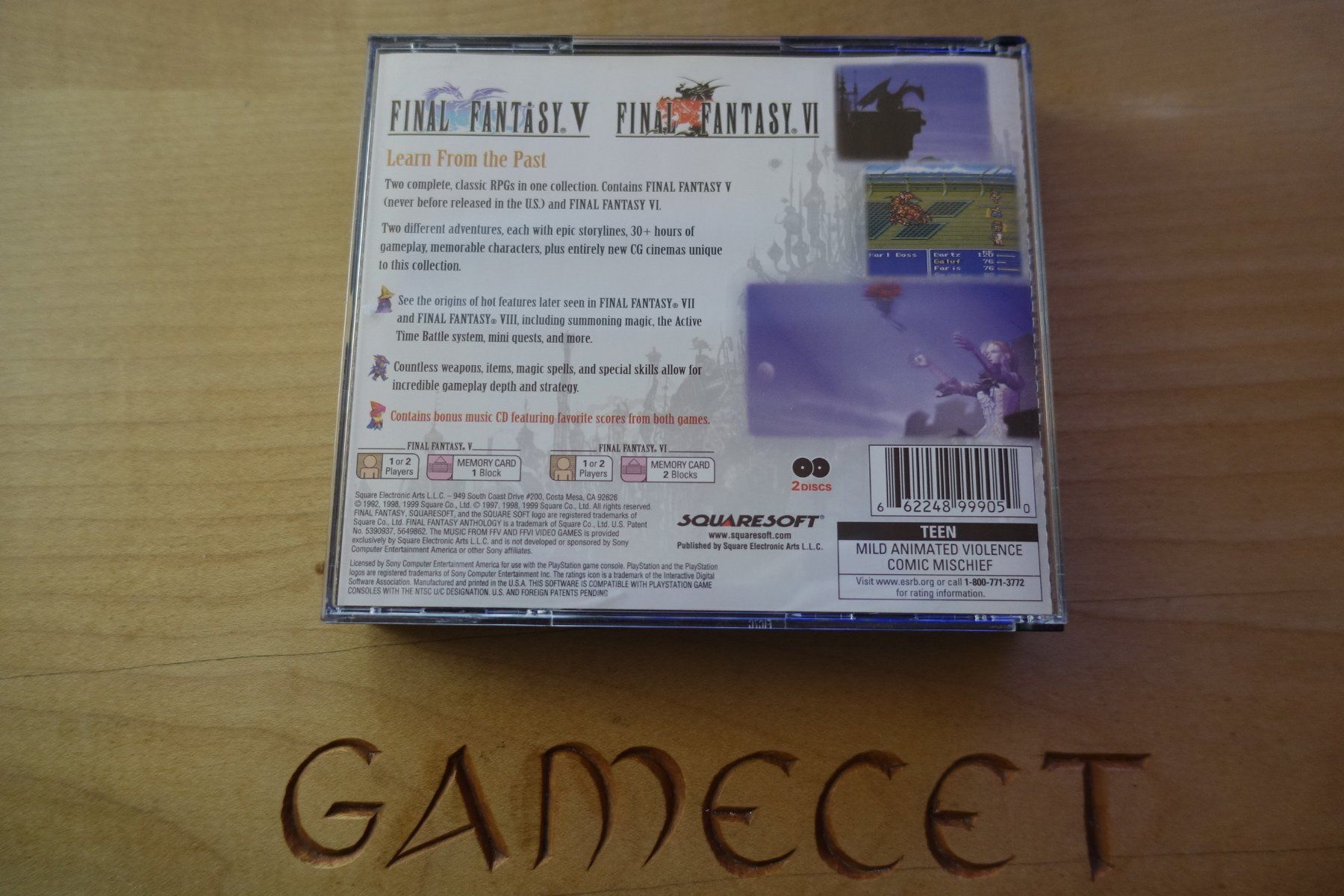 Sony Giochi: Final Fantasy Anthology - Amerika – Usato da Steinach venduto da Gamecet 2
