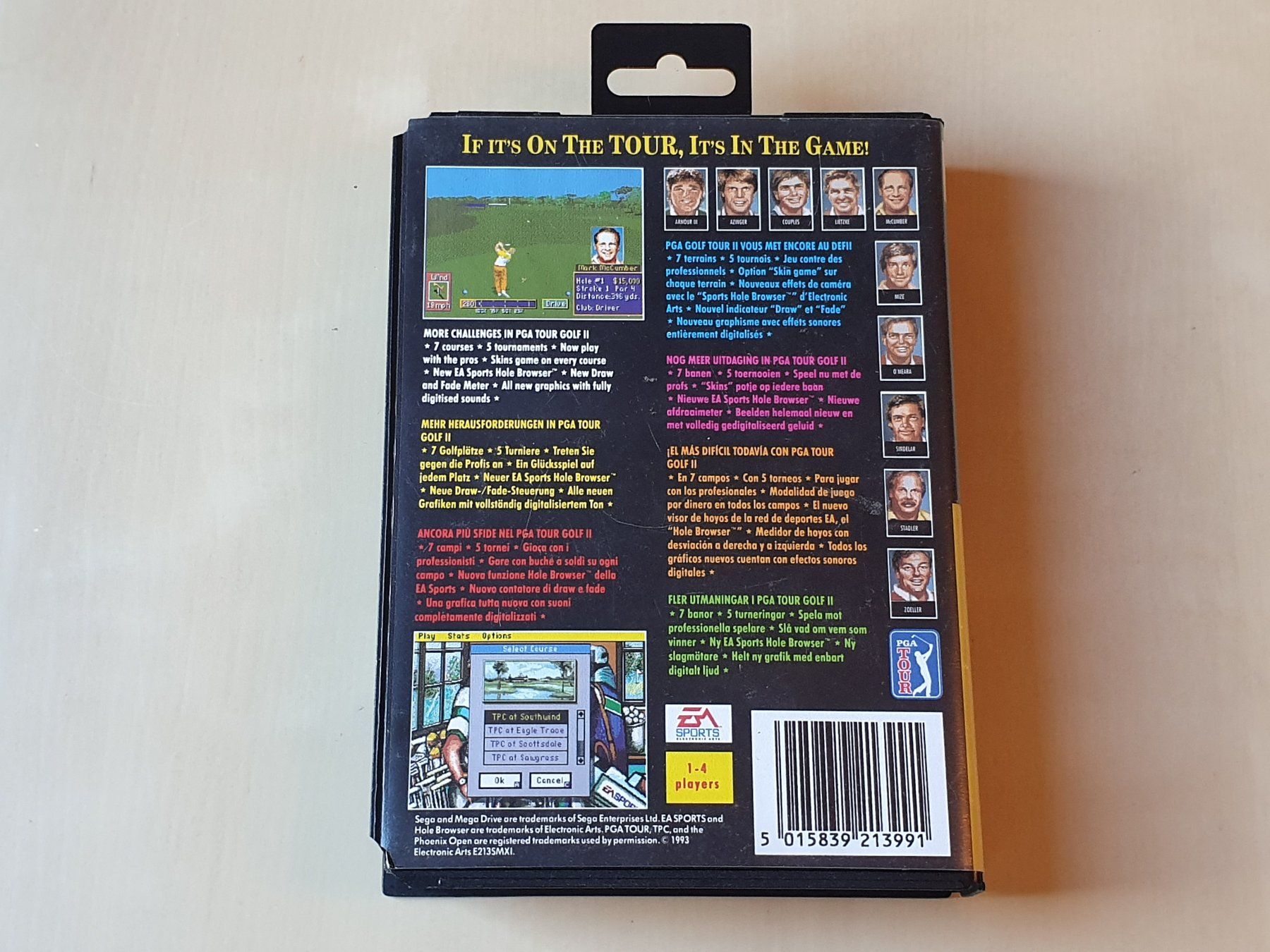 Sega Spiele: PGA Tour Golf II – Gebraucht aus Stansstad von collectorsshop 1