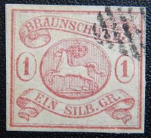 Braunschweig Kat. 1 gest. 1852 Kat. 380 Euro