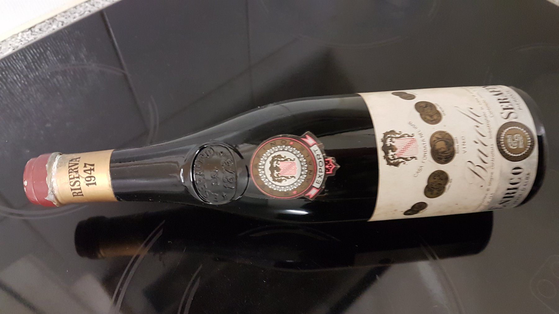 Vino: Barolo Enrico Serafino Riserva 1947 – Nuovo (secondo la descrizione) da Grenchen venduto da poggione 8