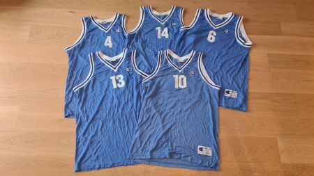 5 Vintage Champion USA Basketball Trikot 90er Jahre